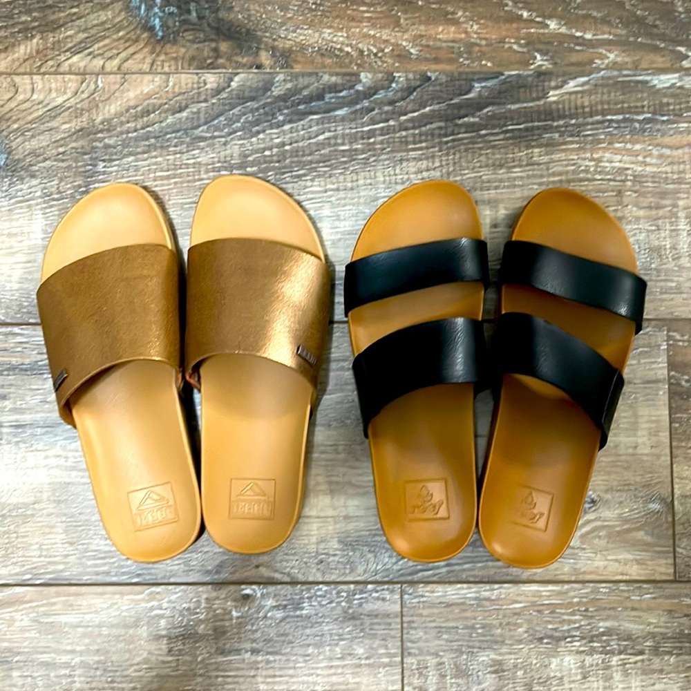Reef cushion vista sandals!